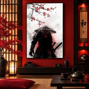 Tableau Guerrier Japonais - Samouraï Infaillible
