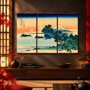 Tableau Paysage Japonais - Soshū Shichiri-Ga-Hama