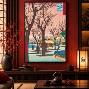 Tableau Japonais Vintage - Contrée Magnifique