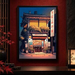 Toile Konbini Japonais