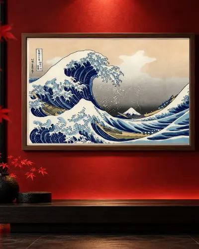 Tableau Japonais XXL – Vague Immense